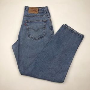 Vintage Levi’s 560 High Waist wedgie fit Jeans